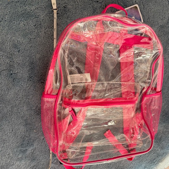 🫧🩷Clear Backpack - Picture 7 of 9